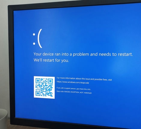 The Windows' Blue Screen of Death